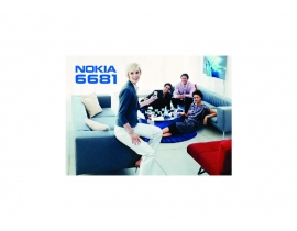 Инструкция сотового gsm, смартфона Nokia 6681
