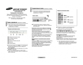 Инструкция, руководство по эксплуатации кинескопного телевизора Samsung CS-21Z43 ZGQ