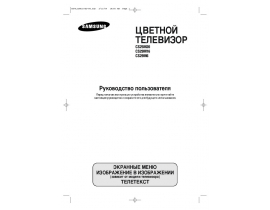 Инструкция, руководство по эксплуатации жк телевизора Samsung CS-25M20 EQQ