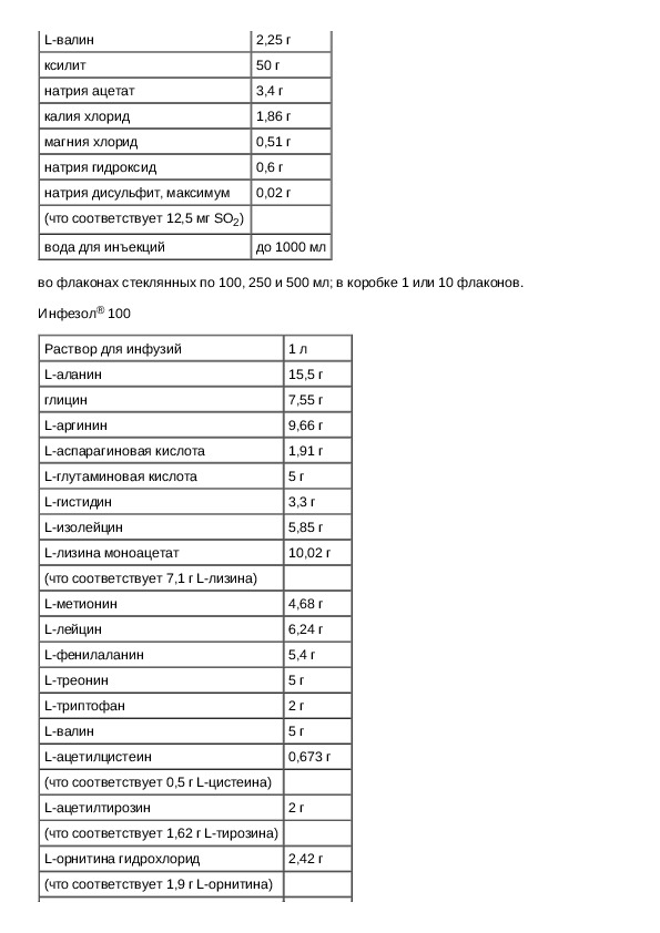 40 инструкция по применению. Инфезол инструкция.