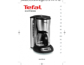 Руководство пользователя, руководство по эксплуатации кофеварки Tefal CM410530