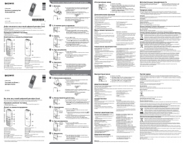 Инструкция, руководство по эксплуатации диктофона Sony ICD-BX132