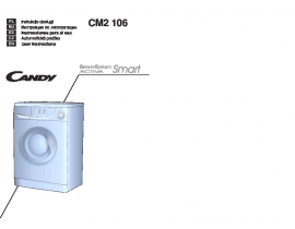 Инструкция, руководство по эксплуатации стиральной машины Candy CM2 106