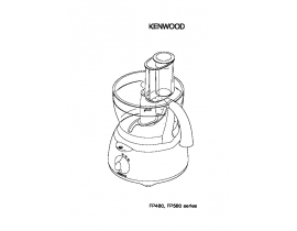 Инструкция, руководство по эксплуатации комбайна Kenwood FP480_FP580
