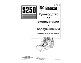 Инструкция,руководство по эксплуатации и обслуживанию Bobcat S250.pdf