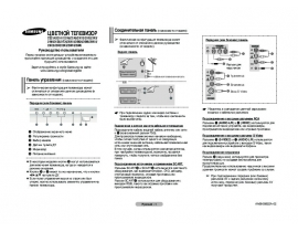 Инструкция, руководство по эксплуатации жк телевизора Samsung CS-21T20 ZQQ
