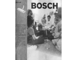 Инструкция пылесоса Bosch BSG 82485