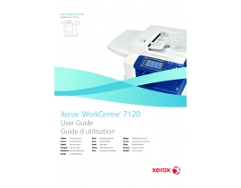Руководство пользователя, руководство по эксплуатации МФУ (многофункционального устройства) Xerox WorkCentre 7120