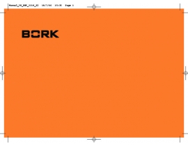 Инструкция тепловентилятора Bork CH BRE 2218 SI