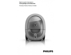 Инструкция, руководство по эксплуатации пылесоса Philips FC8230_01