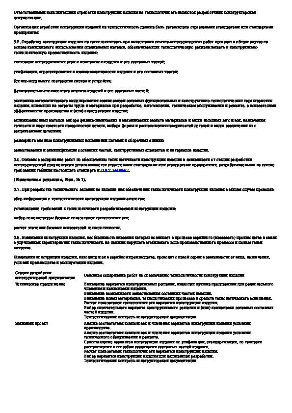 Справка о выполненных работах по обеспечению технологичности конструкции изделия образец