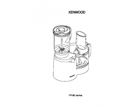 Инструкция комбайна Kenwood FP180_FP185
