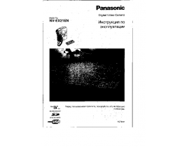 Инструкция видеокамеры Panasonic NV-EX21EN