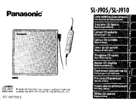 Инструкция mp3-плеера Panasonic SL-J910
