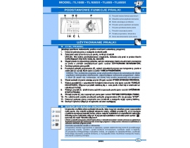 Инструкция, руководство по эксплуатации стиральной машины Ardo TL85S_TL85SX_TL105SX