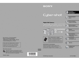 Руководство пользователя цифрового фотоаппарата Sony DSC-W30_DSC-W40_DSC-W50_DSC-W70