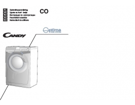 Инструкция, руководство по эксплуатации стиральной машины Candy CO 105F(L) / CO 106F(L)