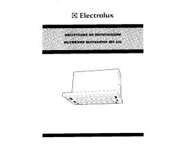 Инструкция вытяжки Electrolux EFP 636 K