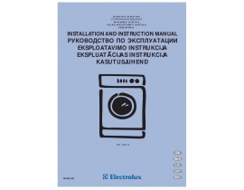 Инструкция стиральной машины Electrolux EW 1062 S